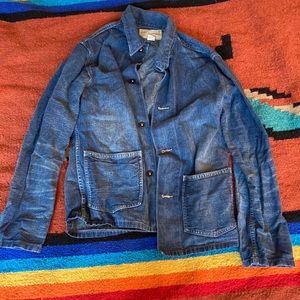 RRL chore jacket XS indigo denim NWOT